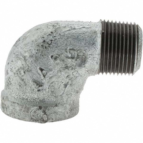 Black 90 deg Street Elbow: 3/4"