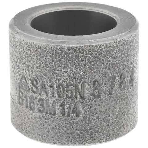 Black Cap: 1/4", Socket Weld