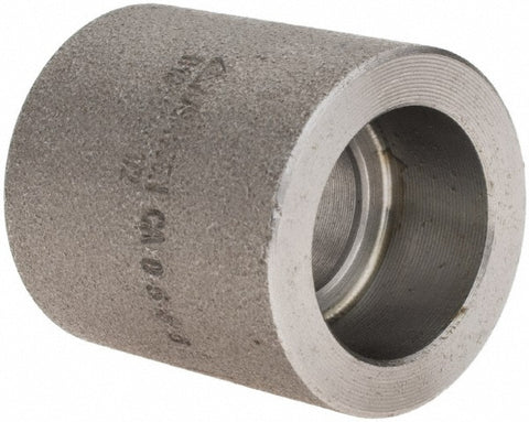 Black Coupling: 1/2", Socket Weld