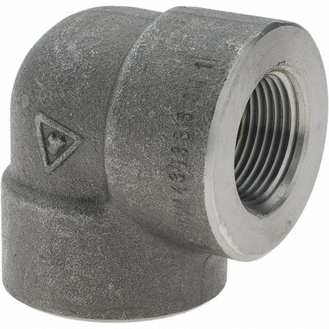 Black 90 deg Elbow: 1", NPT