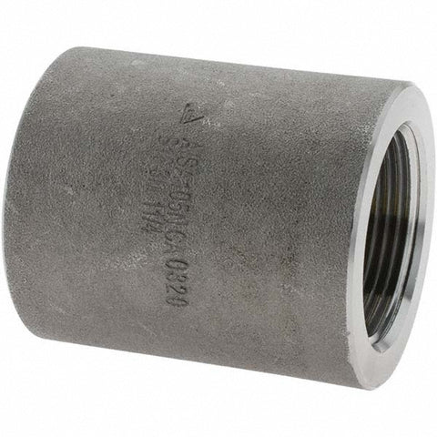 Black Coupling: 1-1/4", NPT