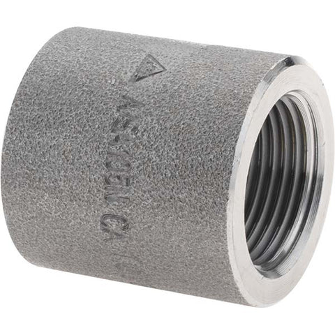 Black Pipe Fittings: Cap, 3/4", NPT, Forged Carbon Steel