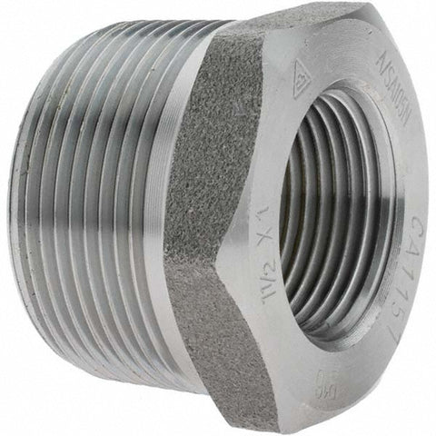 Black Bushing: 1-1/2 x 1", NPT