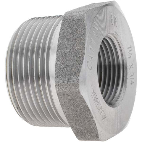 Black Bushing: 1-1/4 x 3/4", NPT
