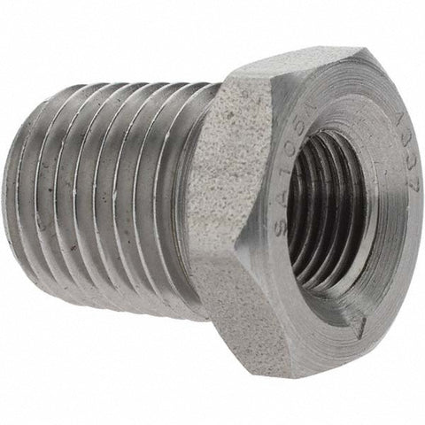 Black Bushing: 1/4 x 1/8", NPT