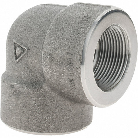 Black 90 deg Elbow: 1-1/4", NPT