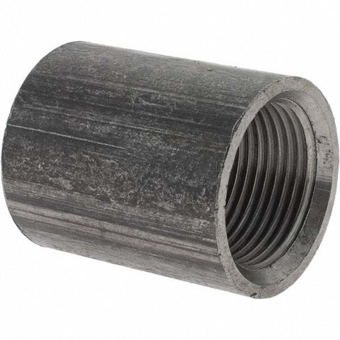 Black Coupling: 3/4", Threaded