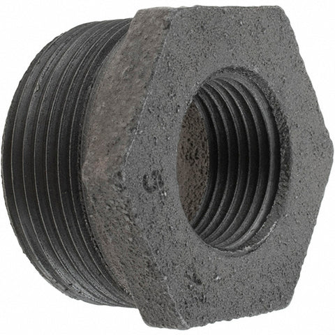 Black Bushing: 1-1/4 x 3/4", Threaded