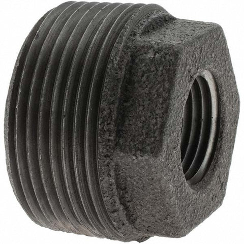 Black Bushing: 1-1/4 x 1/2", Threaded