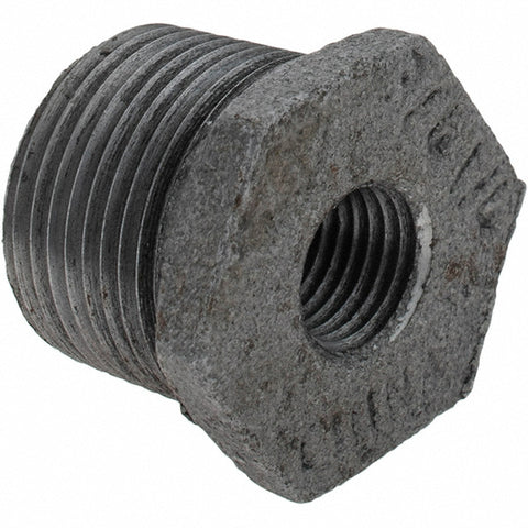 Black Bushing: 3/4 x 1/4", Threaded