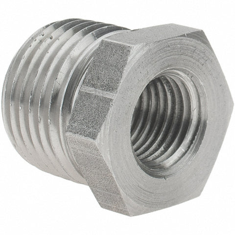 Black Bushing: 1/2 x 1/4", Threaded
