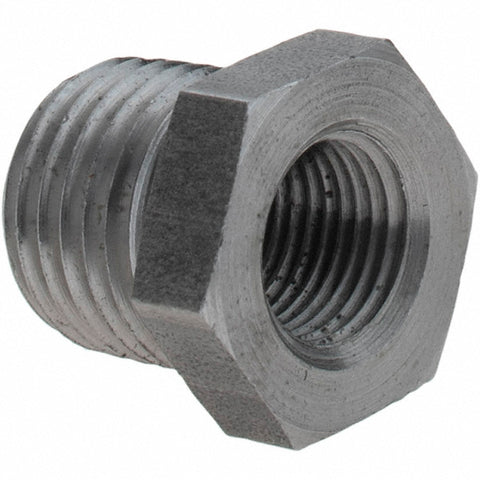 Black Bushing: 1/4 x 1/8", Threaded