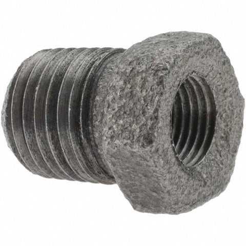 Black Bushing: 1/4 x 1/8", Threaded
