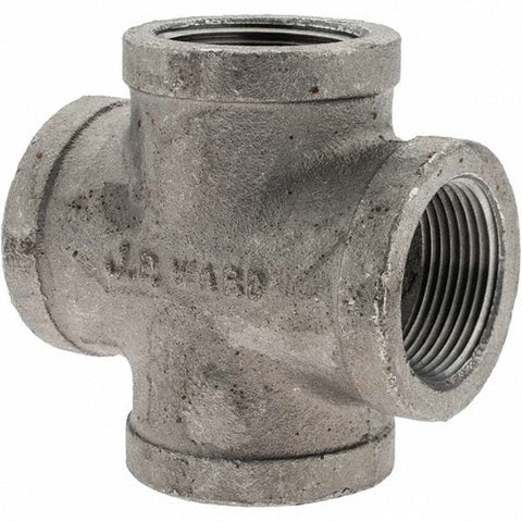 Black Cross: 1-1/4", Threaded