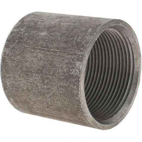 Black Coupling: 1-1/2", Threaded