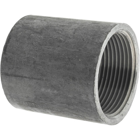 Black Coupling: 1-1/4", Threaded