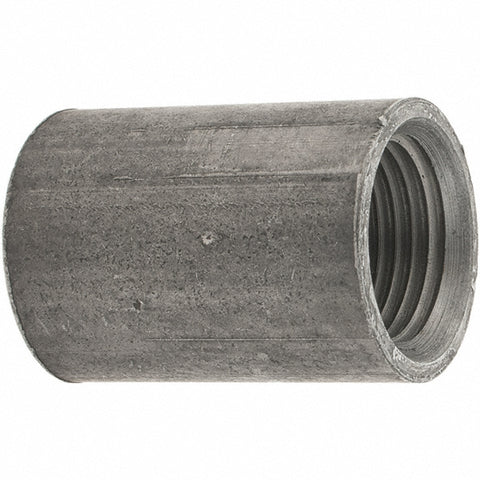 Black Coupling: 1/2", Threaded