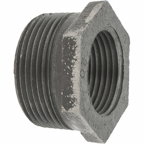 Black Bushing: 1-1/4 x 1", Threaded