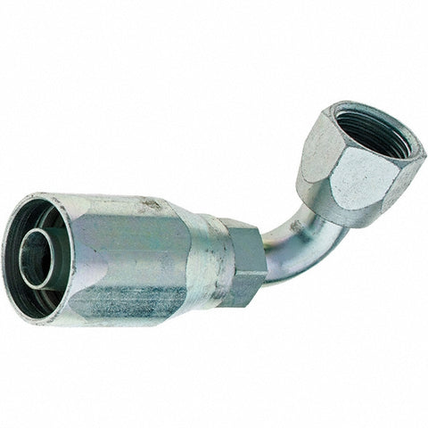 3/4-16 Female SAE, Reusable Hose Female Swivel Fitting