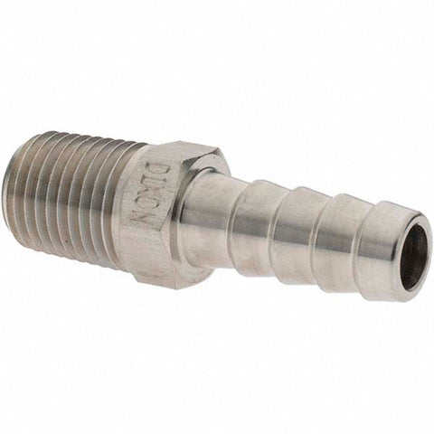 Barbed Hose Fitting: 1/4" x 3/8" ID Hose, Hose Insert