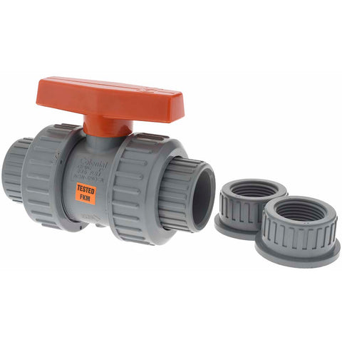 1" CPVC Pipe Union Ball Valve