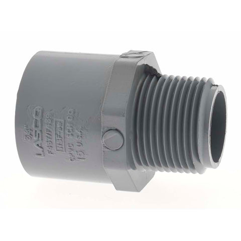 3/4" CPVC Plastic Pipe Male Adapter