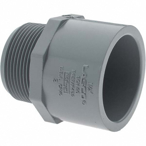 1-1/2" CPVC Plastic Pipe Male Adapter