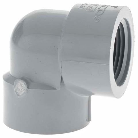 1" CPVC Plastic Pipe 90&deg; Elbow
