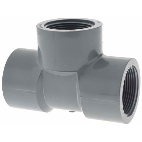1-1/2" CPVC Plastic Pipe Tee