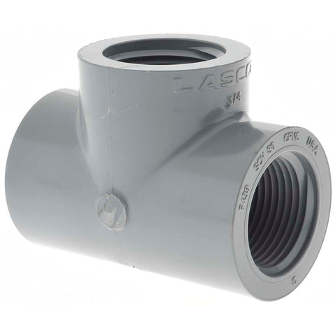 3/4" CPVC Plastic Pipe Tee