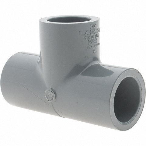 1/2" CPVC Plastic Pipe Tee