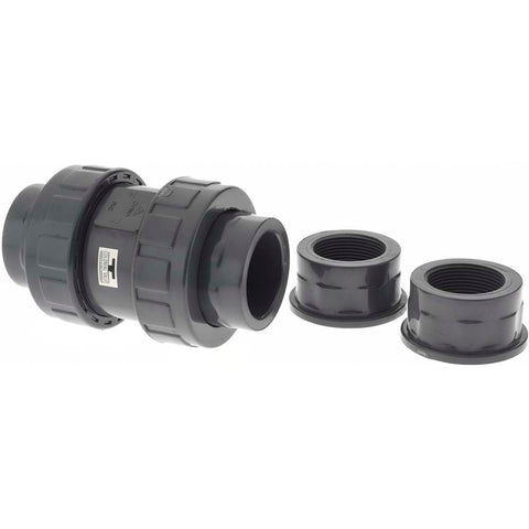 1-1/2" PVC Pipe Union Check Valve