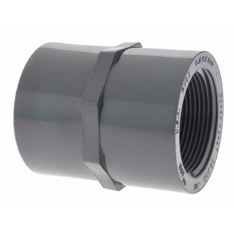 1-1/2" PVC Plastic Pipe Coupling