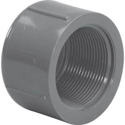 1-1/2" PVC Plastic Pipe End Cap