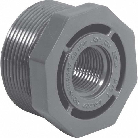 1-1/2 x 1/2" PVC Plastic Pipe Bushing