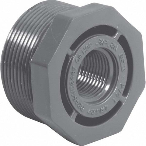 1-1/2 x 3/4" PVC Plastic Pipe Bushing
