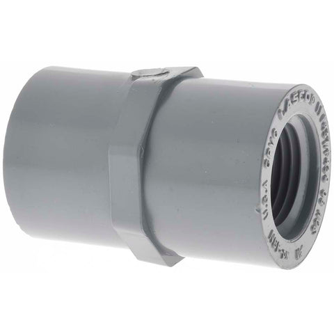 1/2" CPVC Plastic Pipe Coupling