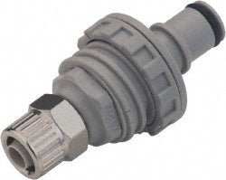 1/4" Nominal Flow, Male, Nonspill Quick Disconnect Coupling