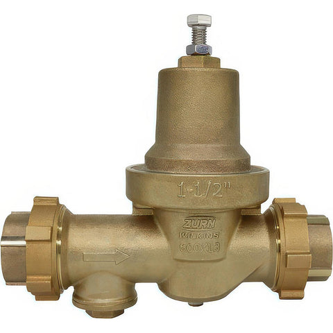 Pressure Reducing Valves: Pipe Size: 1.5; End Connection: FNPT x FNPT; Body Material: Bronze