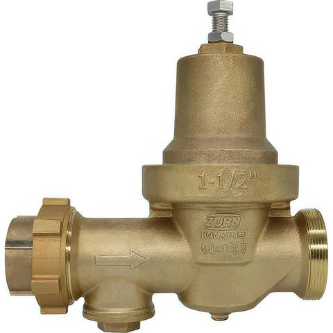 Pressure Reducing Valves: Pipe Size: 1.5; End Connection: FNPT x FNPT; Body Material: Bronze