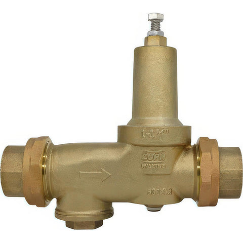 Pressure Reducing Valves: Pipe Size: 1.25; End Connection: FNPT x FNPT; Body Material: Bronze