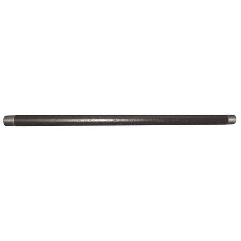 Black Pipe Nipple: 1-1/4" Dia x 10" Long, Schedule 80