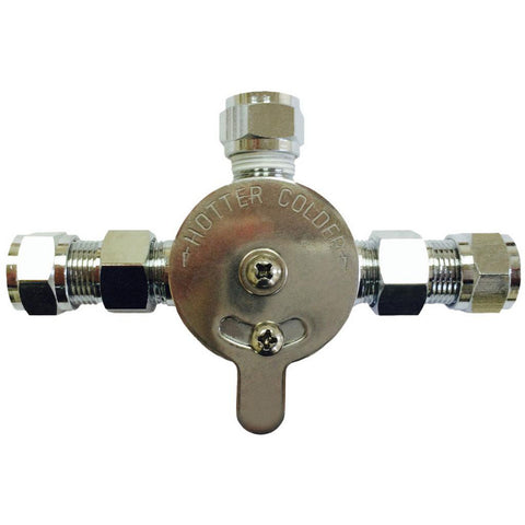 3/8" Pipe, 80 Max psi, Brass Water Mixing Valve & Unit