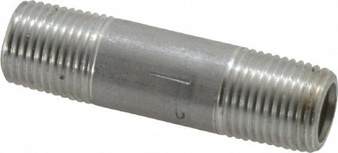 1/8 x 1-1/2" 6061 Aluminum Pipe Nipple