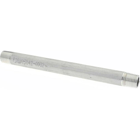 1/4 x 6" 6061 Aluminum Pipe Nipple