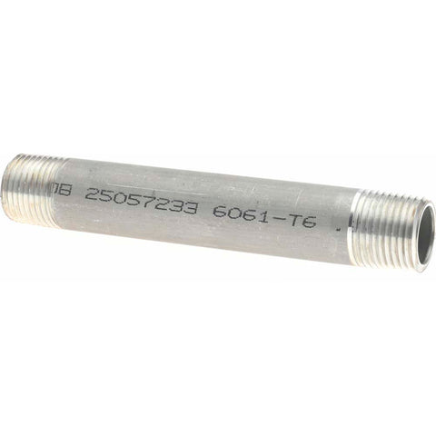 1/2 x 5" 6061 Aluminum Pipe Nipple