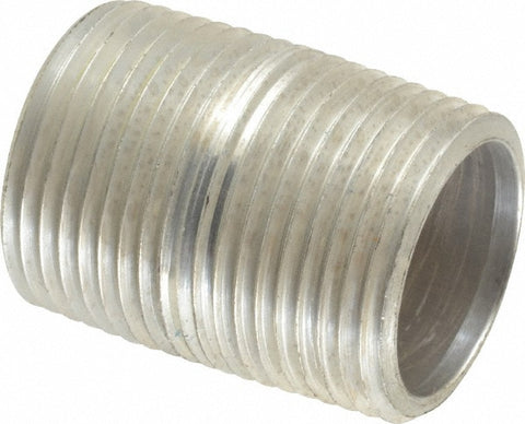 3/4 x 1-3/8" 6061 Aluminum Pipe Nipple