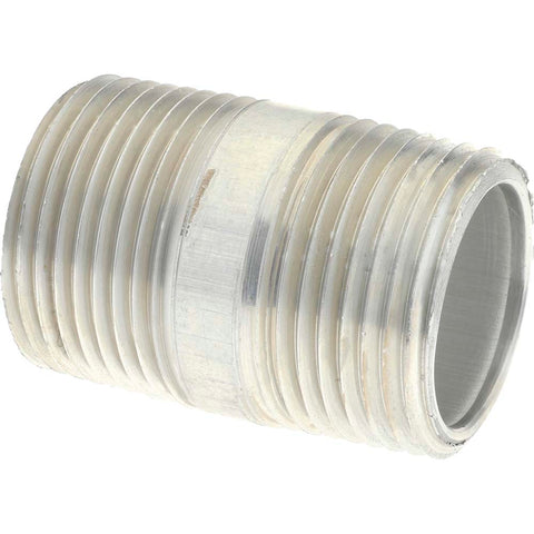 3/4 x 1-1/2" 6061 Aluminum Pipe Nipple