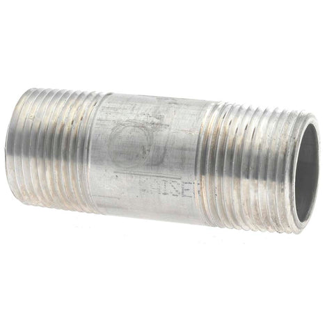 3/4 x 2-1/2" 6061 Aluminum Pipe Nipple