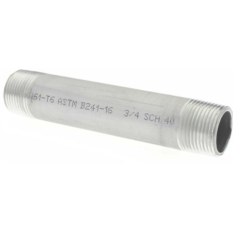 3/4 x 5" 6061 Aluminum Pipe Nipple